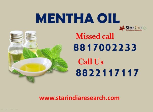 mentha oil update 30 nov - starindia market research
